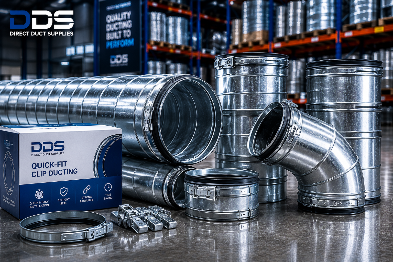 Quick-Fit Clip Ducting