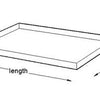 Galvanised Drip Tray