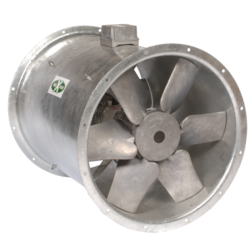 Fläkt Woods MaXfan 2 – Single Phase Two-Stage High Pressure Long Cased Axial Extract Fan