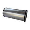Quick-Fit Slip Duct With Clip and O-Ring – Galvanised – 0.3 Metre – Nordfab
