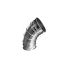 Quick-Fit Segmented Bend – Galvanised – Nordfab