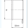 Quick-Fit Flanged Adapter (QF to FLN) – Galvanised – Nordfab