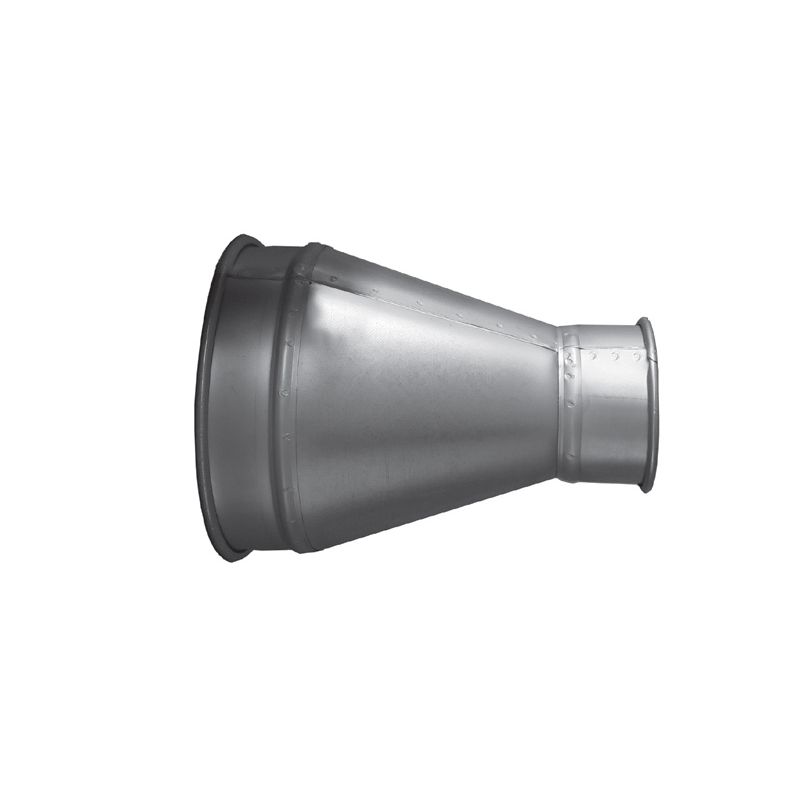 Quick-Fit Reducer – Main Duct – Galvanised – Nordfab