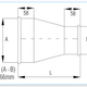 Quick-Fit Reducer – Main Duct – Galvanised – Nordfab