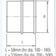 Quick-Fit Ventilation Adapter – Galvanised – Nordfab