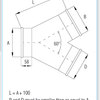 Quick-Fit Y-Branch (Breeches) – 60 Degree – Galvanised – Nordfab