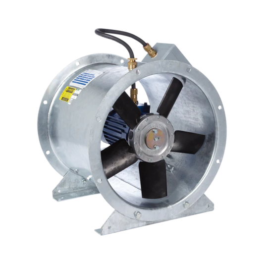 Revolution SLCX630/4-3 – ATEX Long Cased Axial Flow Fan – Elta