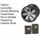 S&P Contra Rotating Case Mounted Axial Fan TCBTX2/4 + Variable Frequency Inverter Package