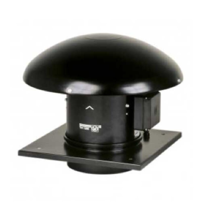 S&P TH-500/160 MIXVENT 160mm Roof-Mounted Fan