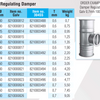 Quick-Fit Regulating Damper – Galvanised – Nordfab