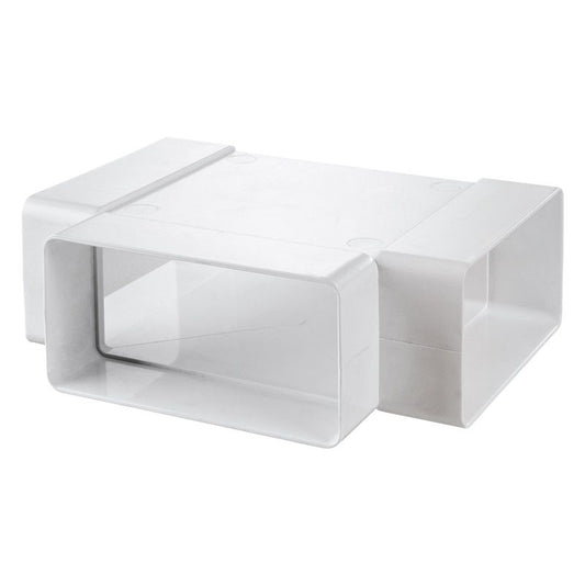 Plastic Ducting  Flat T-Joint (Rectangular)