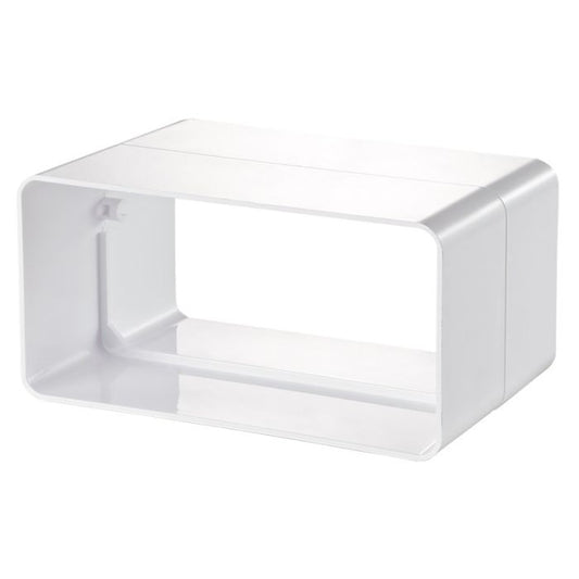 Rigid Rectangular Duct Joining Coupler – Plastic