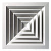 4 Way Ceiling Diffuser White (C4FW)