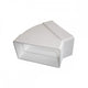 Plastic Ducting Horizontal 45 Degree Bend