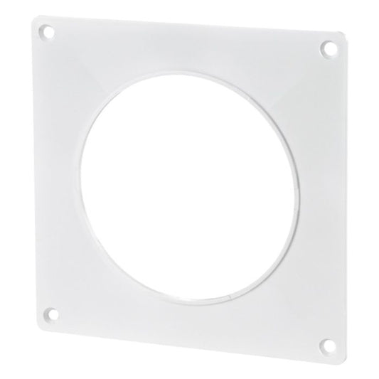 Round Circular Ducting Wall Mounting Plate Plastic Ducting